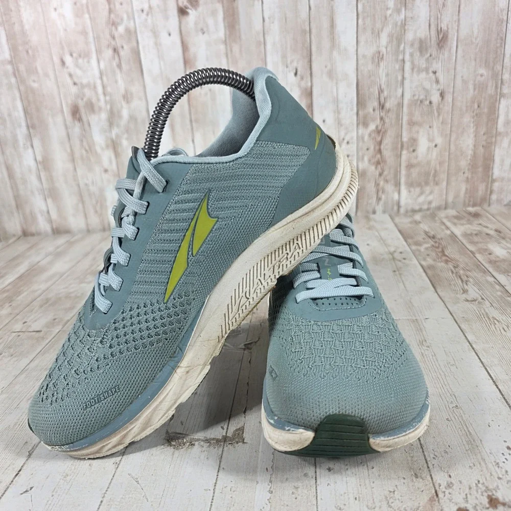 Altra Torin 4.5 Plush Womens‎ 7.5 Teal Blue Green Running Shoes AL0A4VR2419